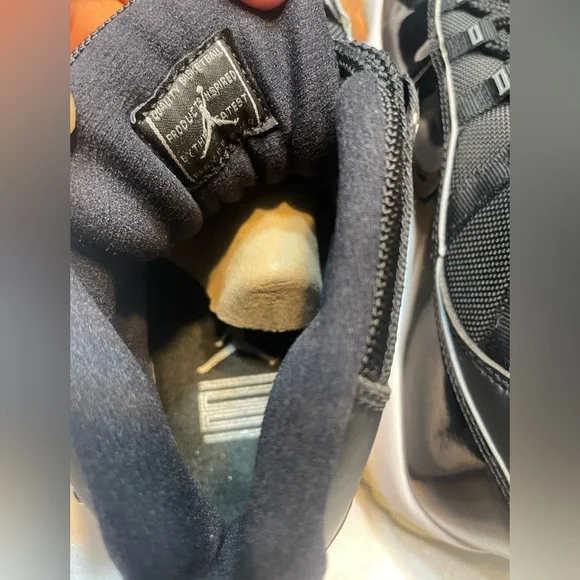 JORDAN 11 RETRO JUBILEE 25TH ANNIVERSARY Bubba gum bottom men 10.5 sneaker shoe - Picture 13 of 17